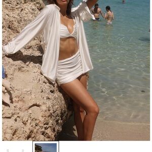 Elegant Cream Bikini Set